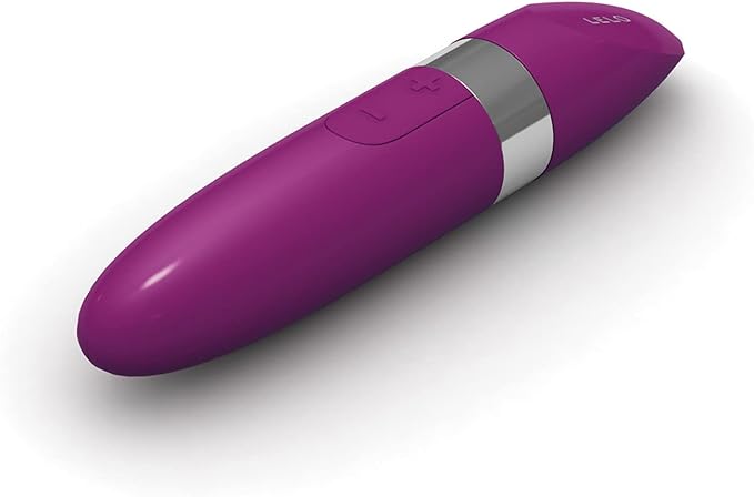 LELO Mia 2 Lipstick Vibrator - Discreet Deep Rose Personal Massager, Waterproof & USB Rechargeable LELO