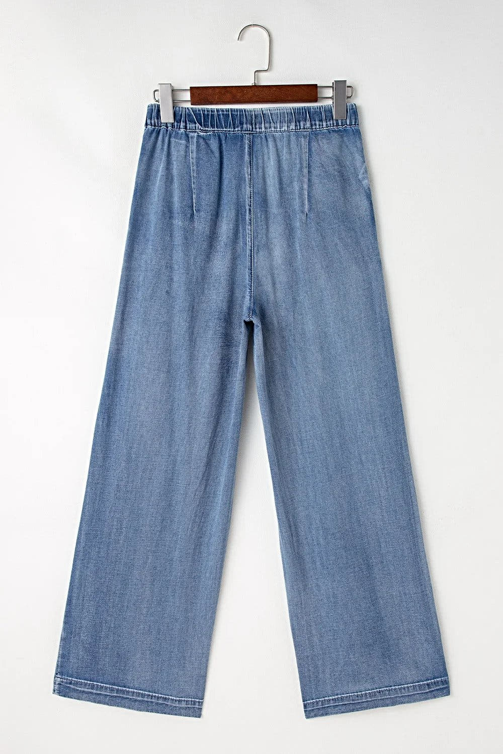 High-Waisted Wide-Leg Jeans -