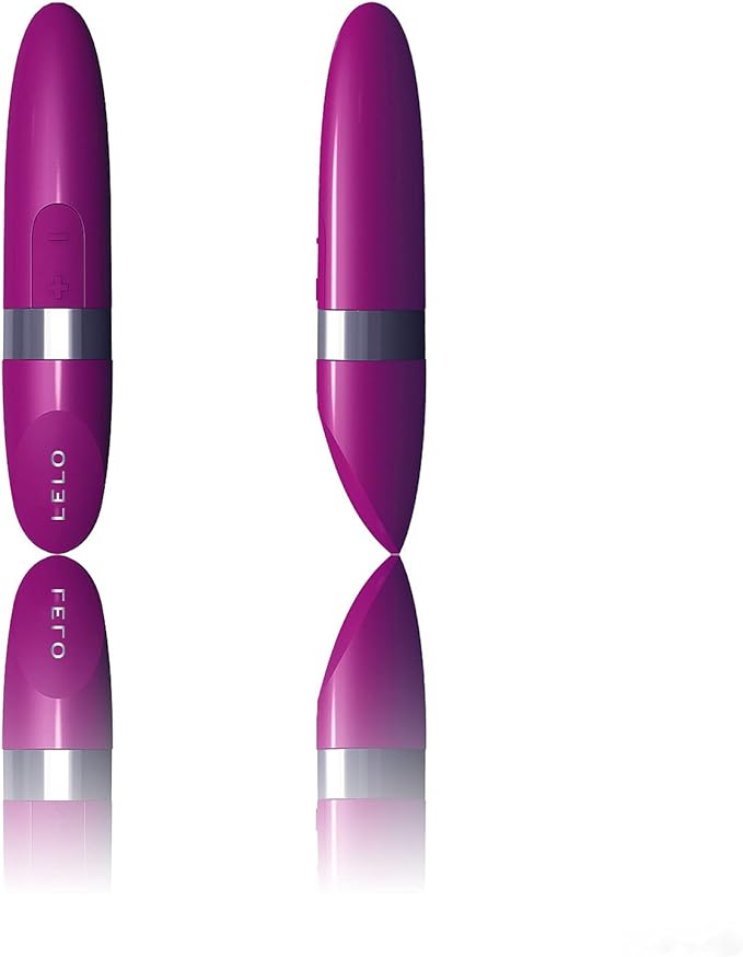 LELO Mia 2 Lipstick Vibrator - Discreet Deep Rose Personal Massager, Waterproof & USB Rechargeable LELO