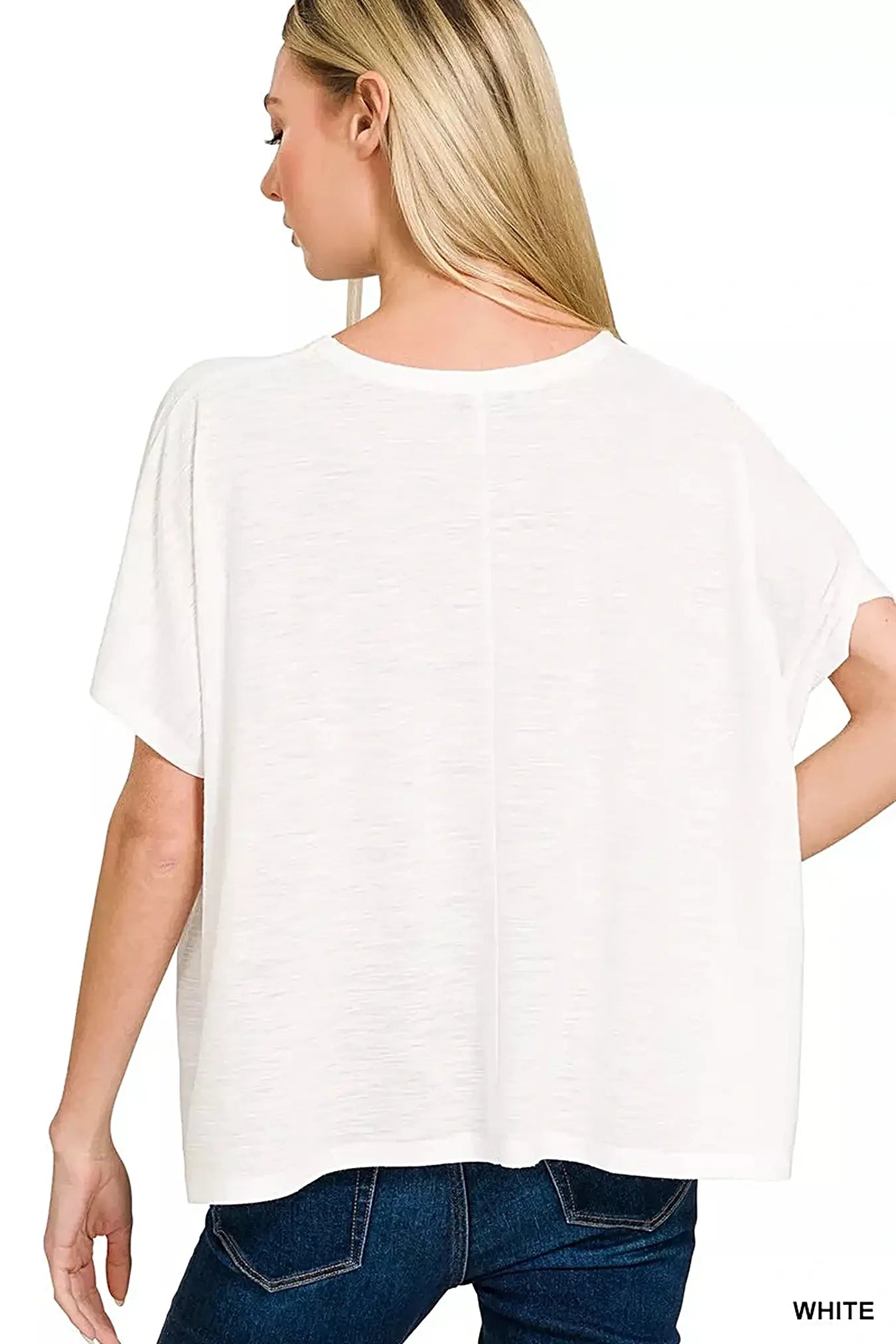 Zenana Round Neck Short Sleeve T-Shirt -