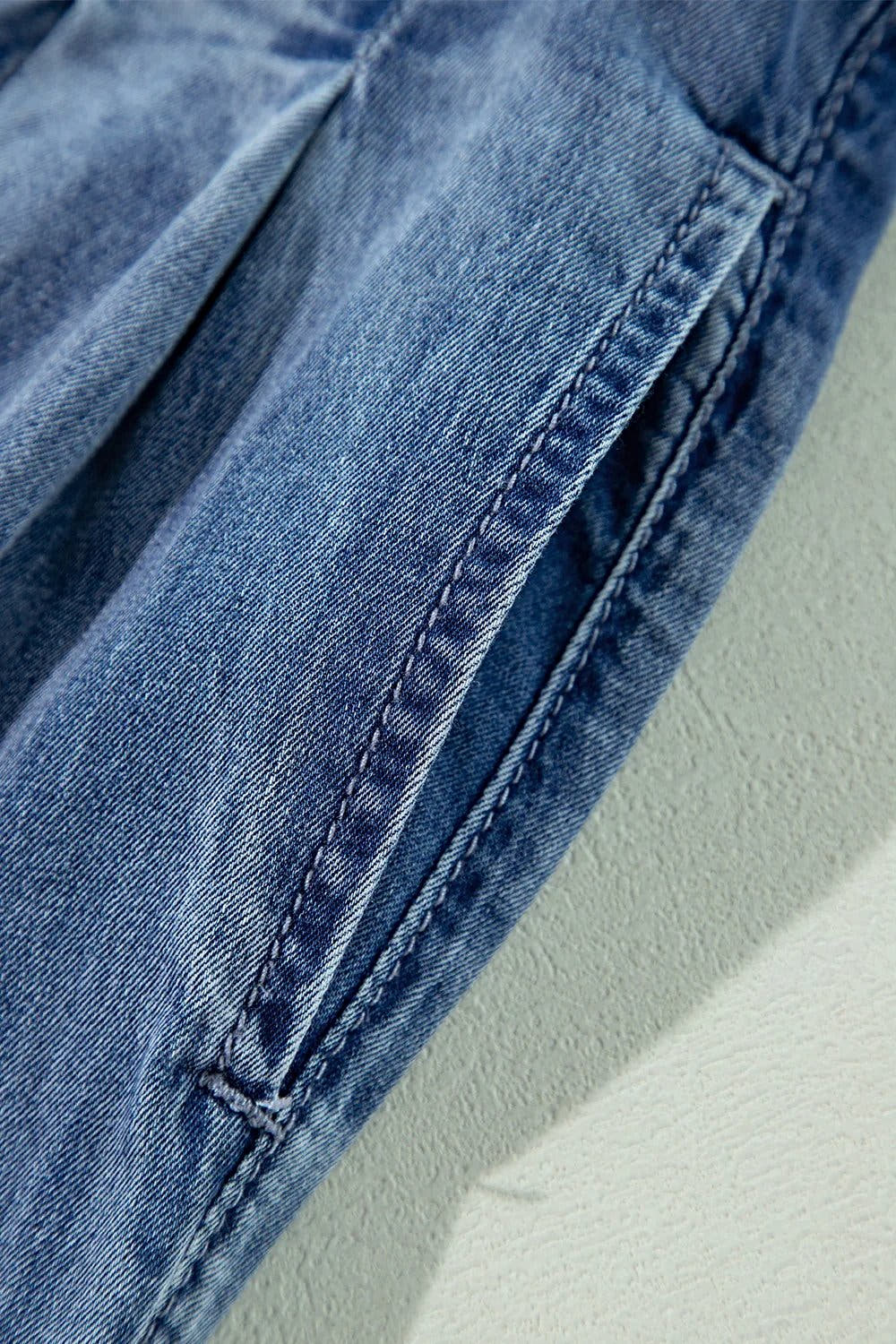 High-Waisted Wide-Leg Jeans -