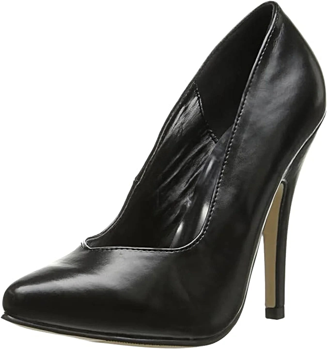 Ellie Shoes E-8220 5 Inch Heel Pumps - Elegant Style in Black, Blue, Gold, Red, Silver & White, Sizes 5-14 - Pumps