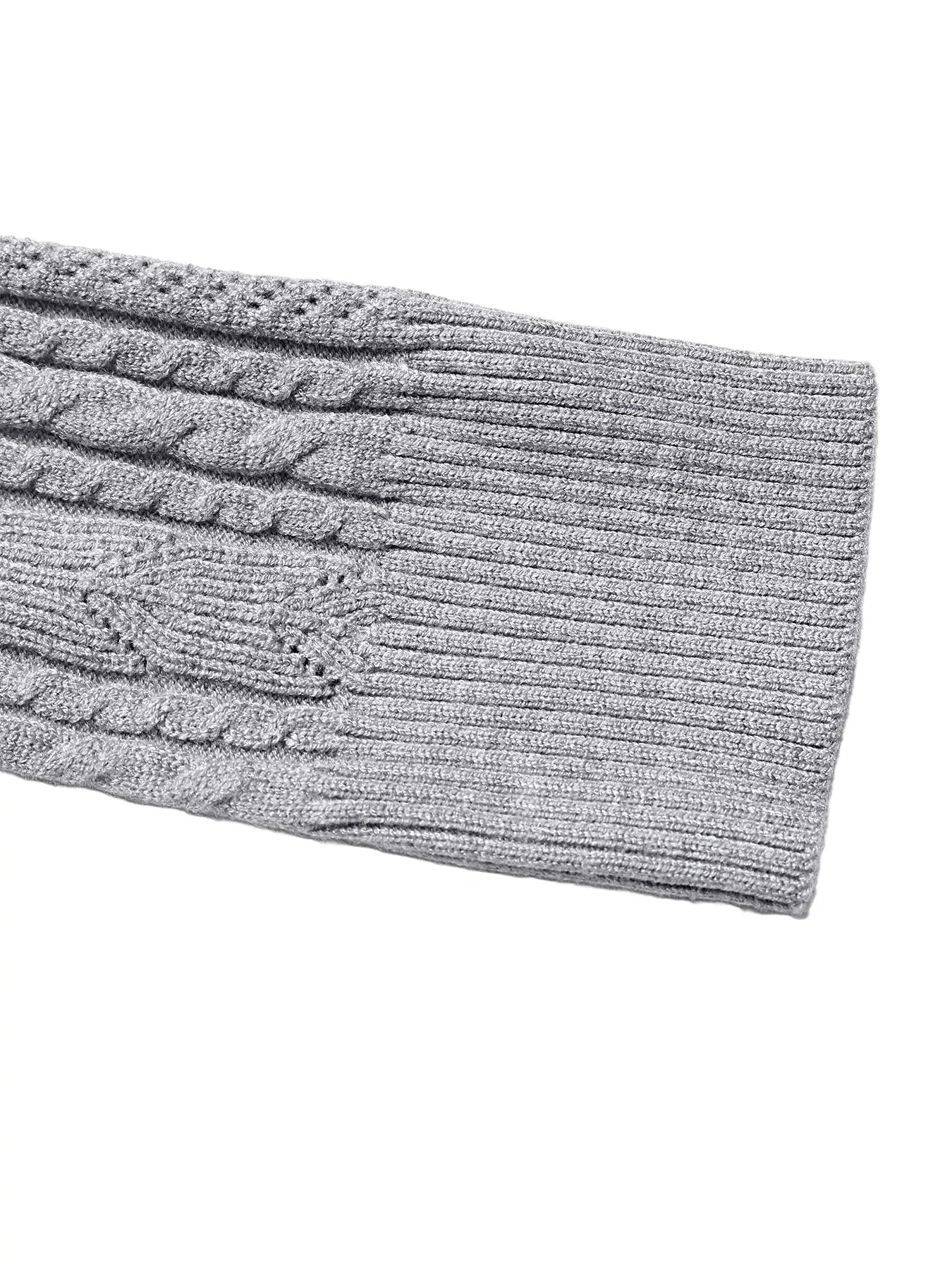 Cable Knit A-Line Sweater Dress -