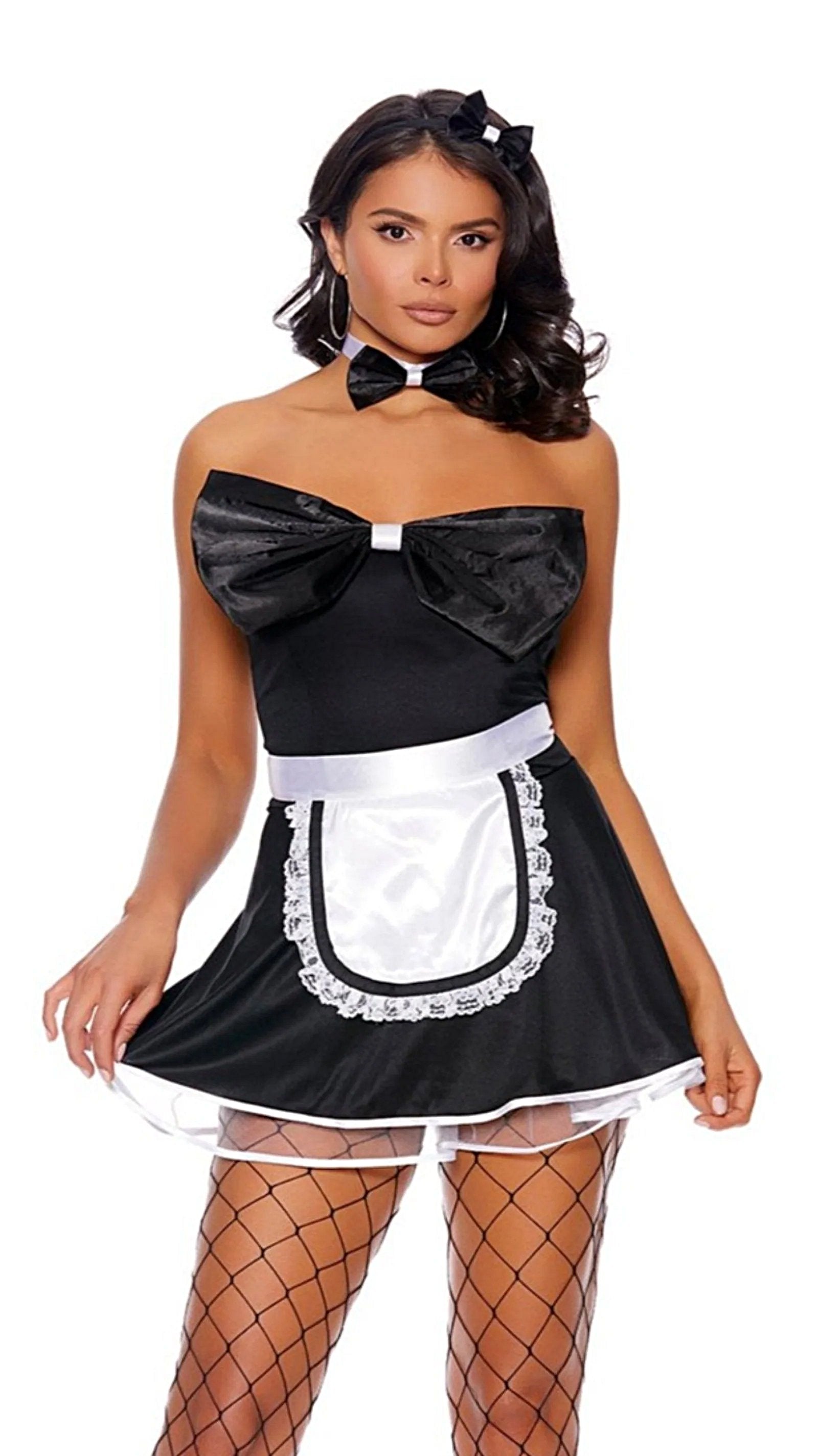 Elegant Moments 99091 – Devious Maid – 4 pc. costume - LINGERIE,COSTUMES