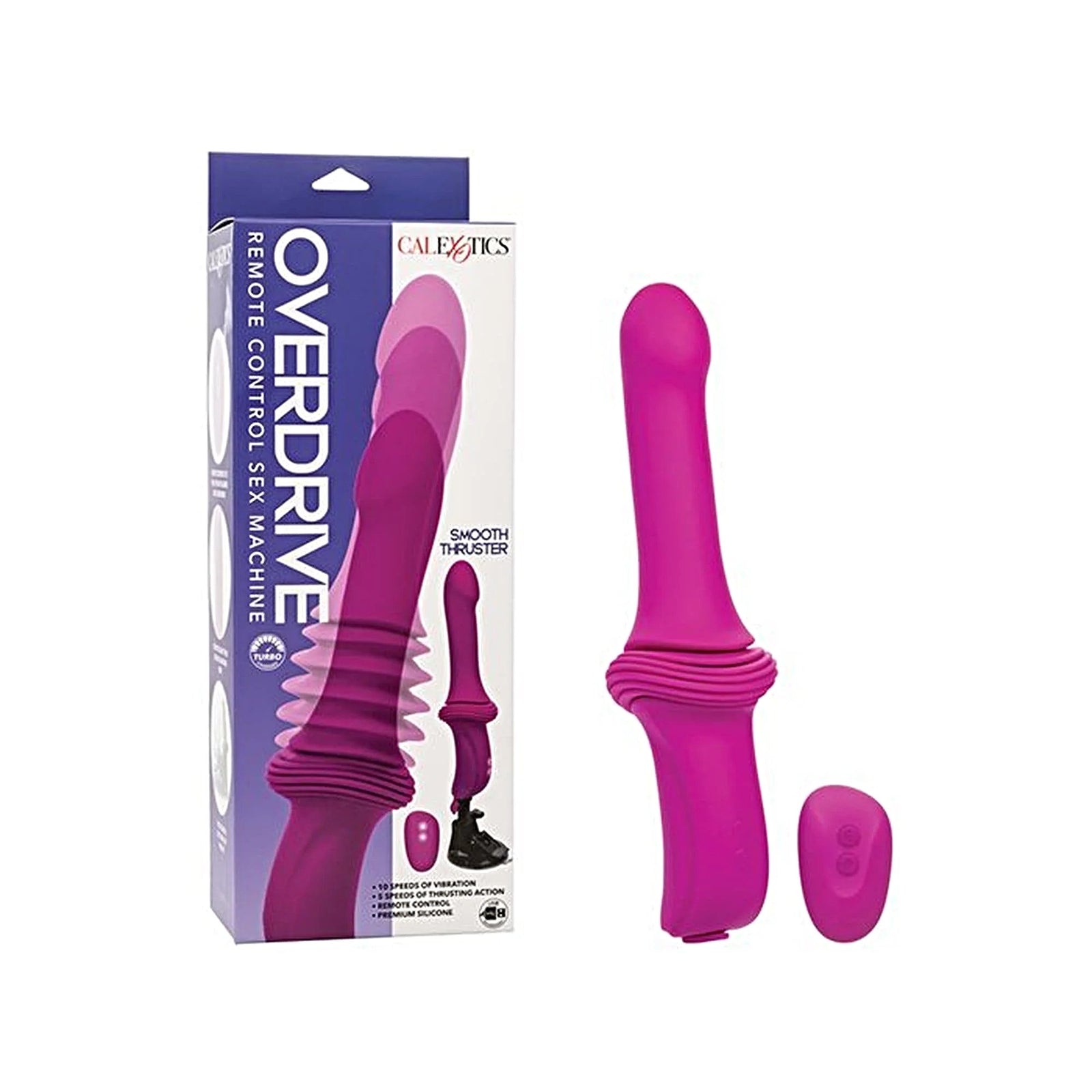 Thruster Remote Control Sex Machine - Fuchsia - Sex Machine