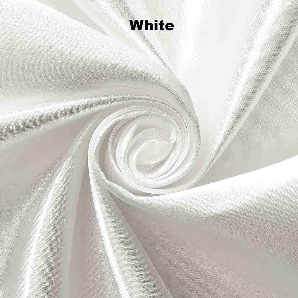 Custom Fitted Sheets in Luxe Nouveau Polyester Bridal Satin for Queen & Full Mattress Sizes Satin Boutique