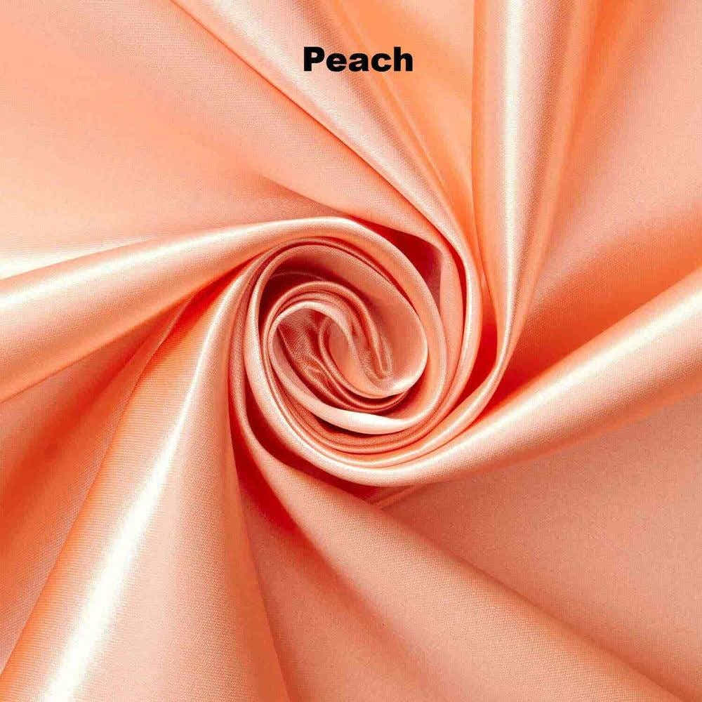 Custom Made PILLOW CASES of Shiny & Slick Nouveau Bridal Satin - Custom Made Nouveau polyester Bridal Satin Pillow Cases