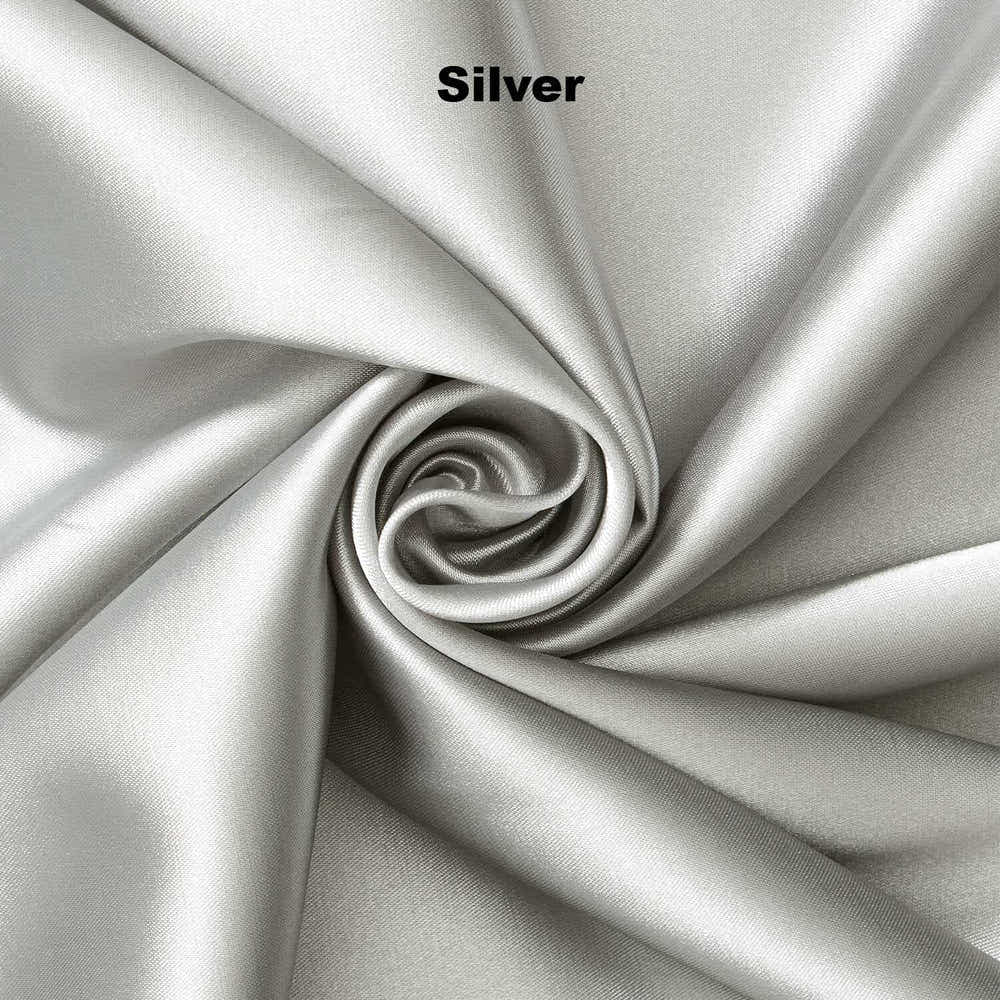 Custom made FITTED SHEET of Silky Lingerie Satin, King, and Cal King Satin Boutique