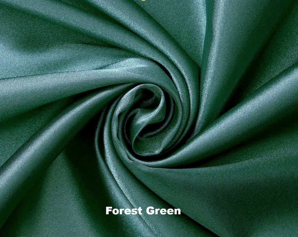 Custom made FITTED SHEET of Silky Lingerie Satin, King, and Cal King Satin Boutique