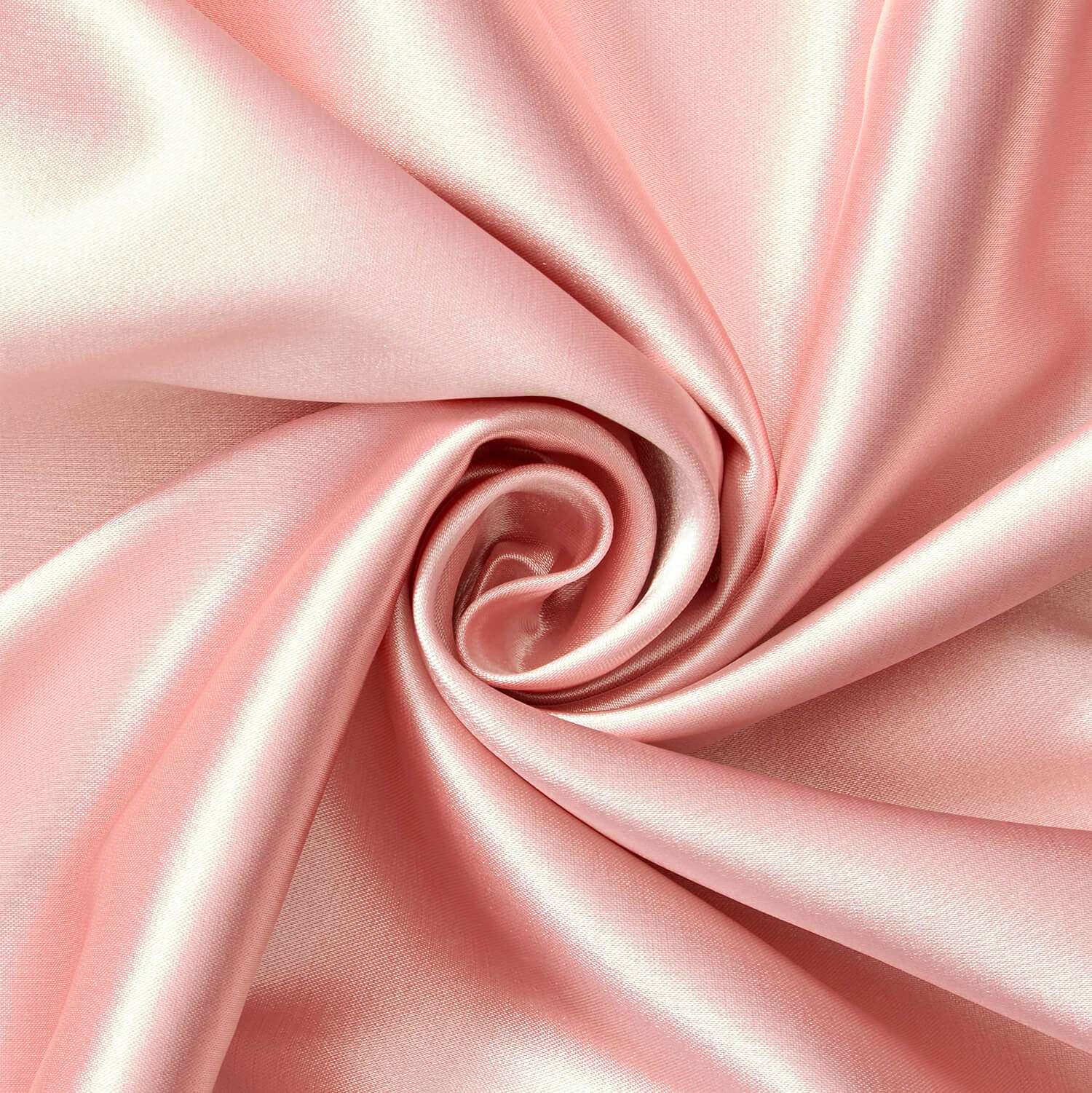 IS ONE PILLOW CASE of Lingerie Satin Petal Pink, Queen Size