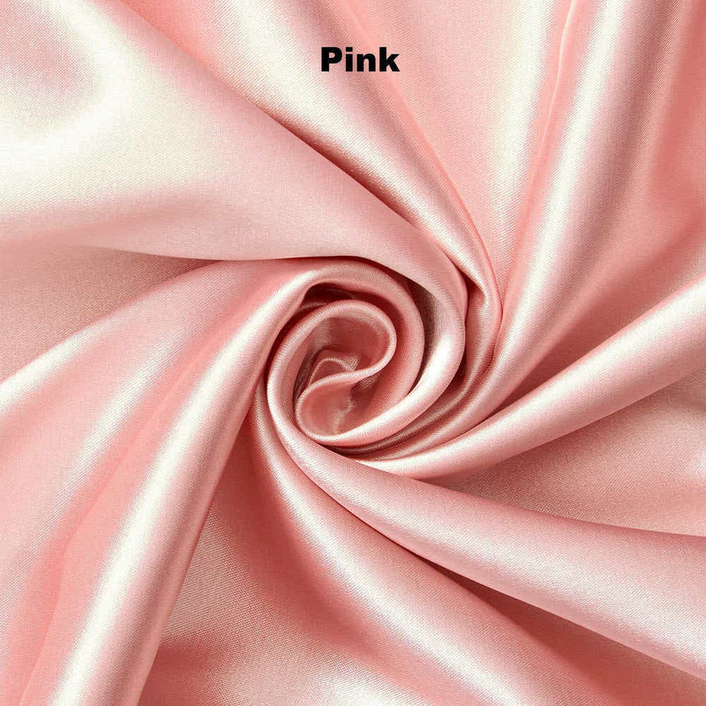 Custom made FITTED SHEET of Silky Lingerie Satin, King, and Cal King Satin Boutique