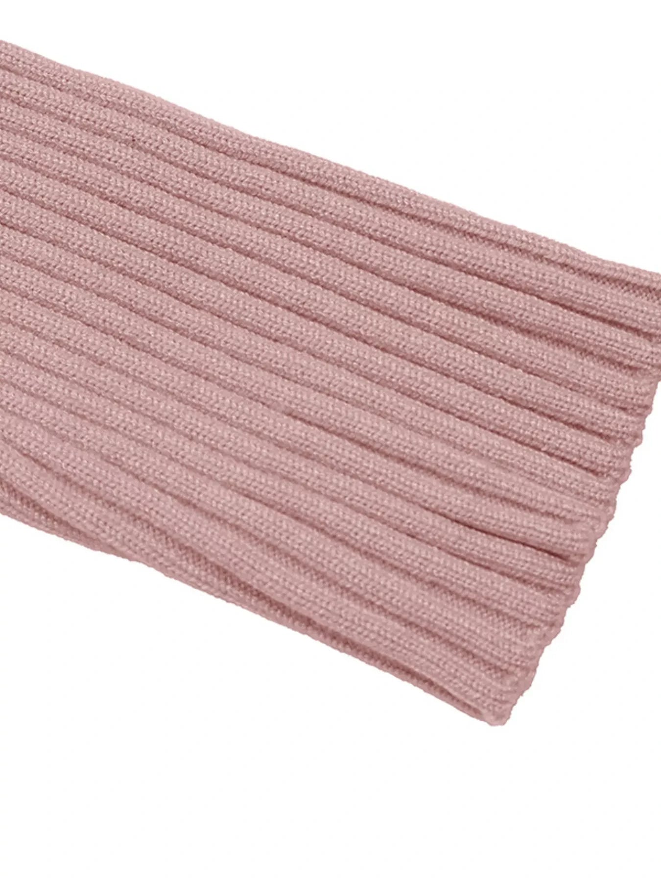 Ribbed Knit Square Neck Bodycon Sweater Dress -