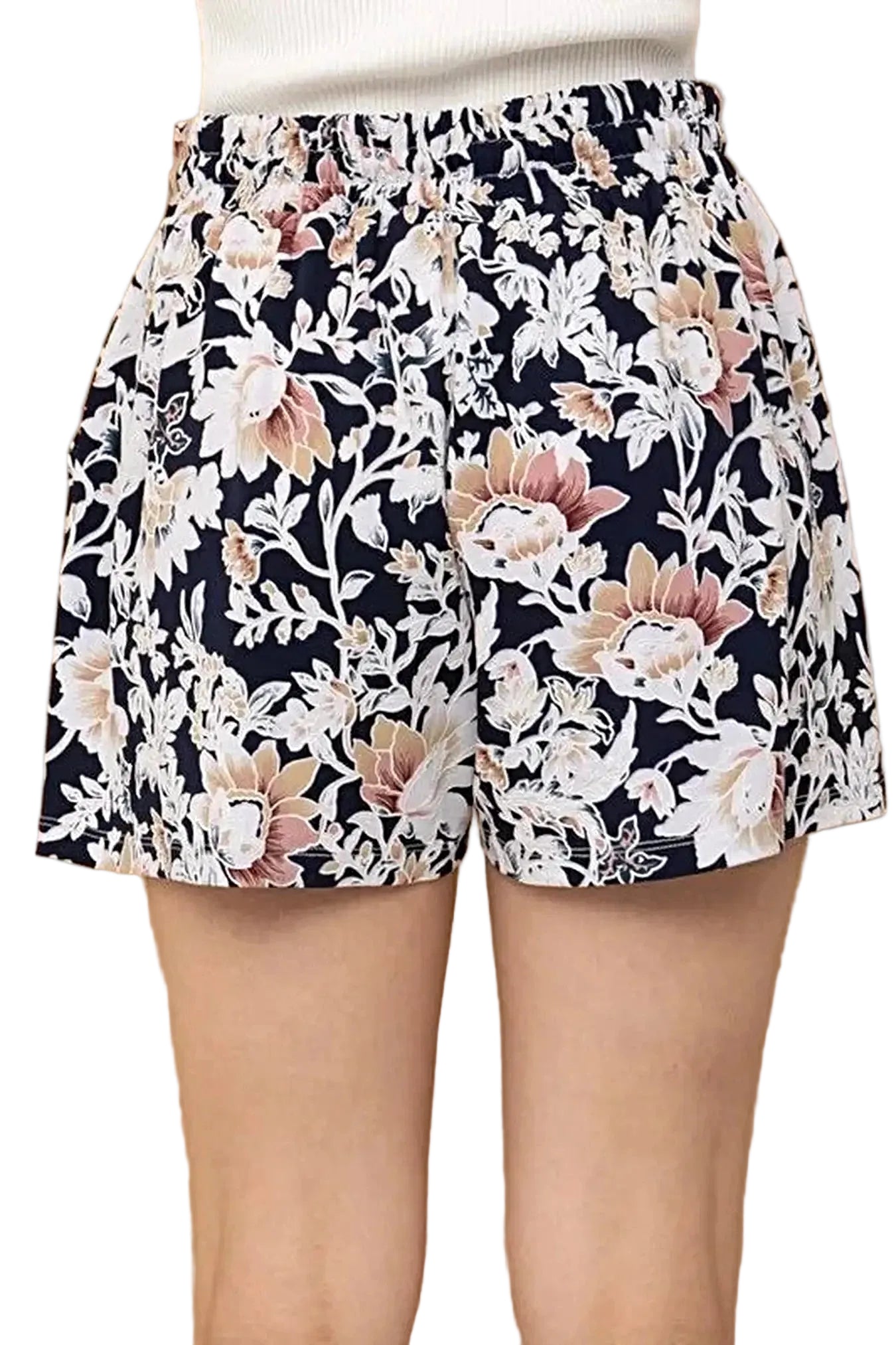 And The Why Wrinkle-free Stretchy Cooling Fabric Shorts -