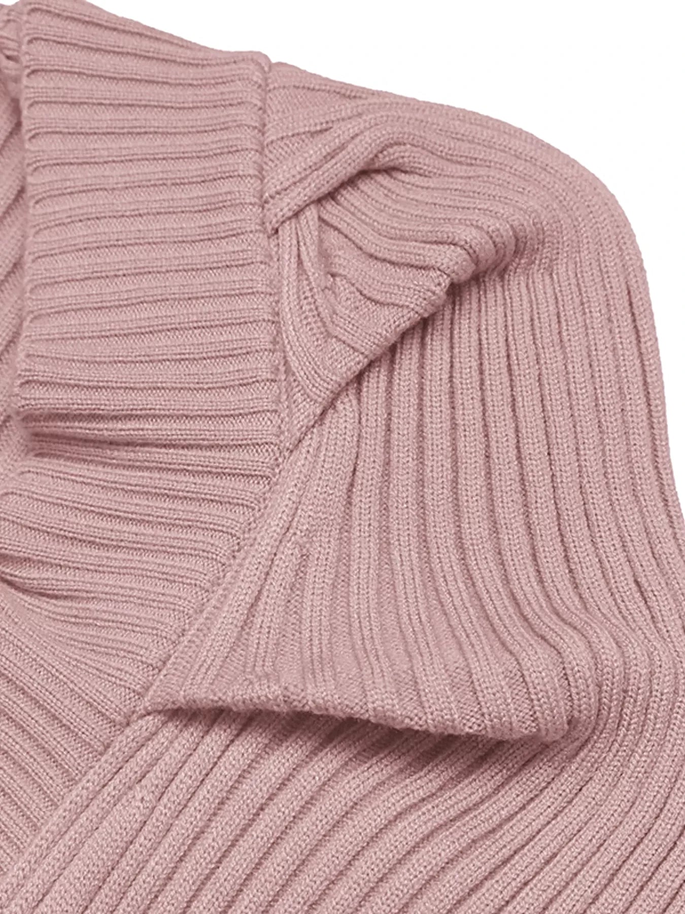 Ribbed Knit Square Neck Bodycon Sweater Dress -