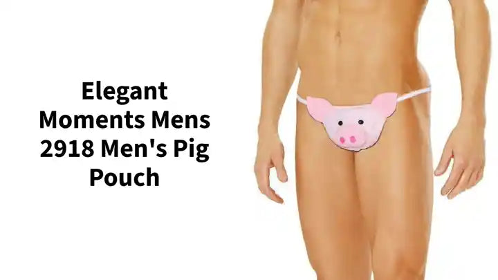 Elegant Moments Mens 2918 Men's Pig Pouch by@Outfy