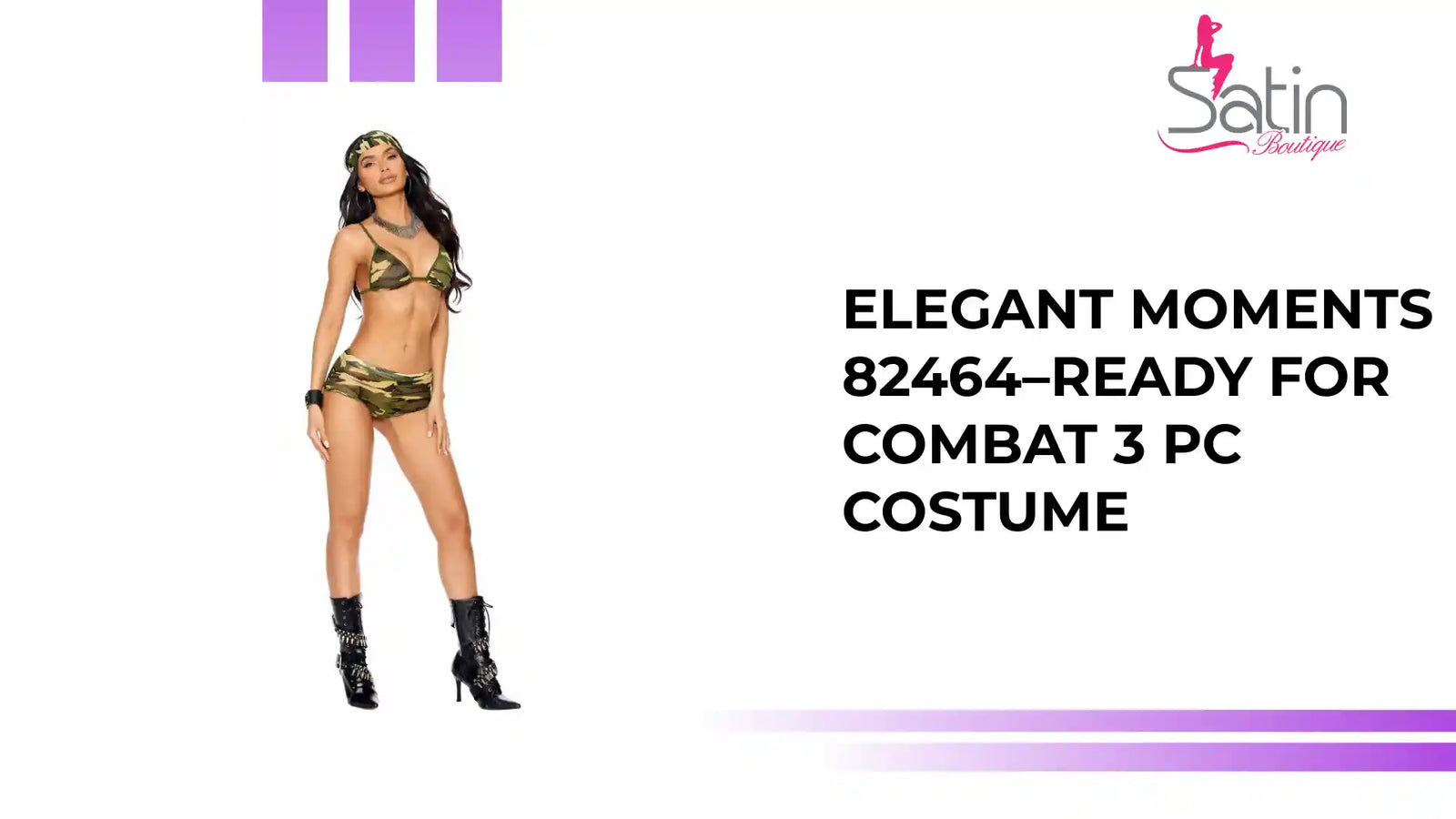 Elegant Moments 82464–Ready for Combat 3 pc costume by@Outfy