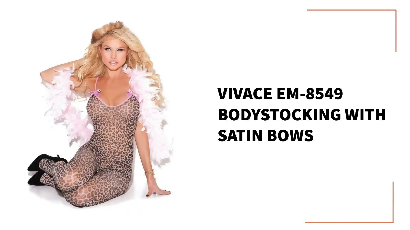 Vivace EM-8549 Bodystocking with satin bows by@Outfy