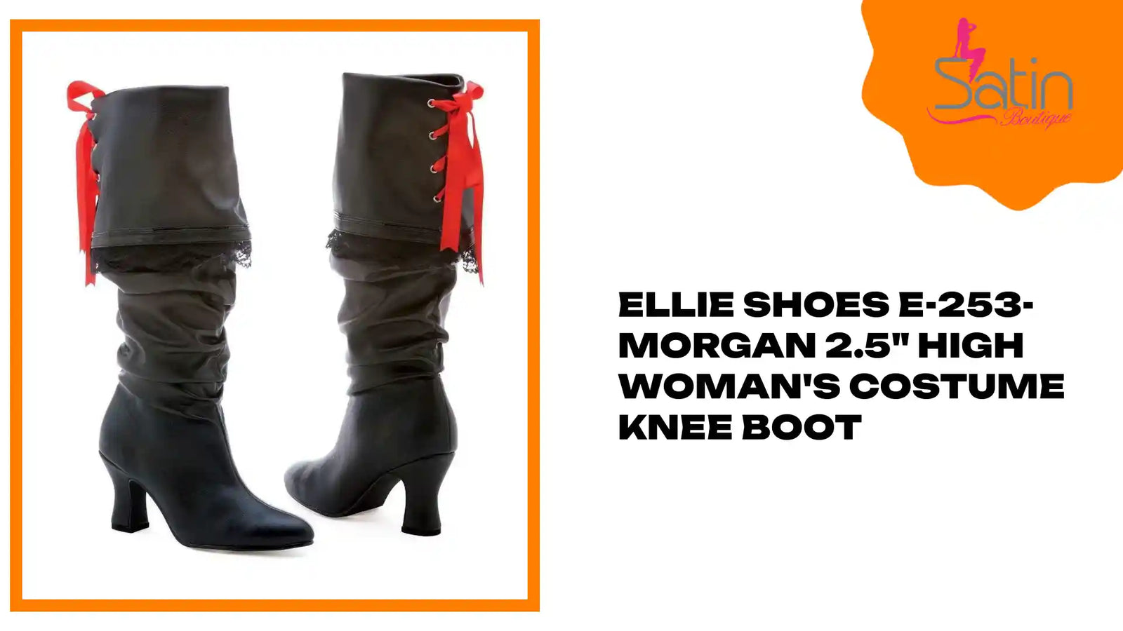 Ellie Shoes E-253-Morgan 2.5" High Woman's Costume Knee Boot by@Outfy