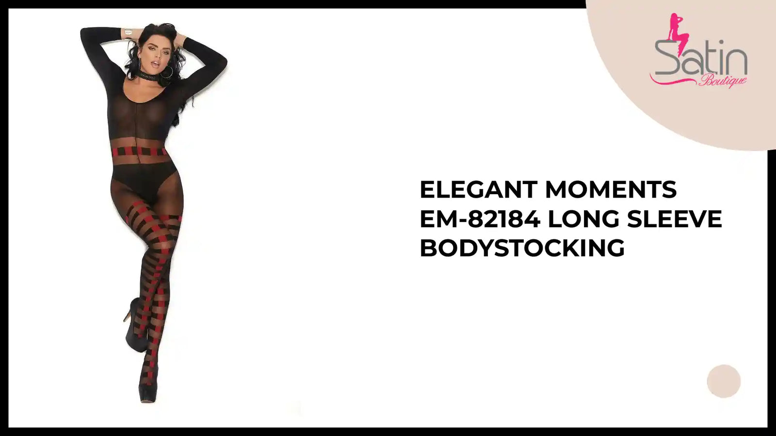 Elegant Moments EM-82184 Long Sleeve Bodystocking by@Outfy