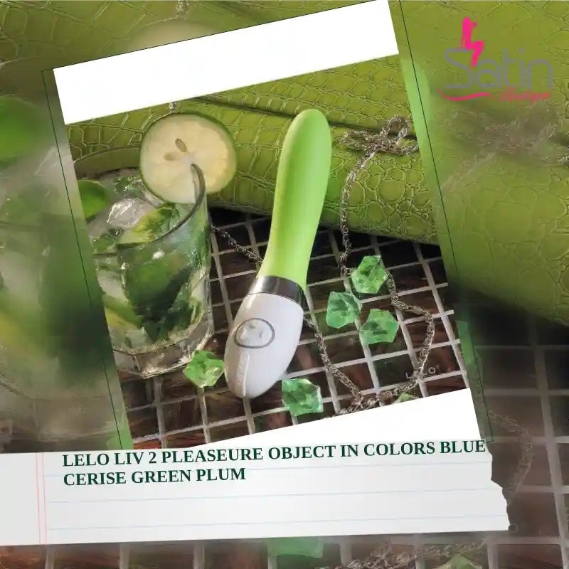 LELO LIV 2 Pleaseure object in Colors Blue Cerise Green Plum by@Outfy