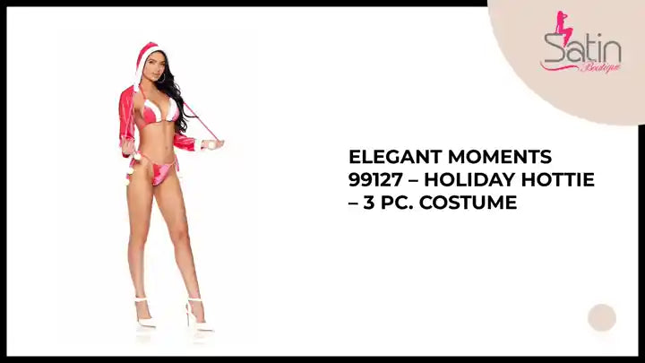 Elegant Moments 99127 – Holiday Hottie – 3 pc. costume by@Outfy
