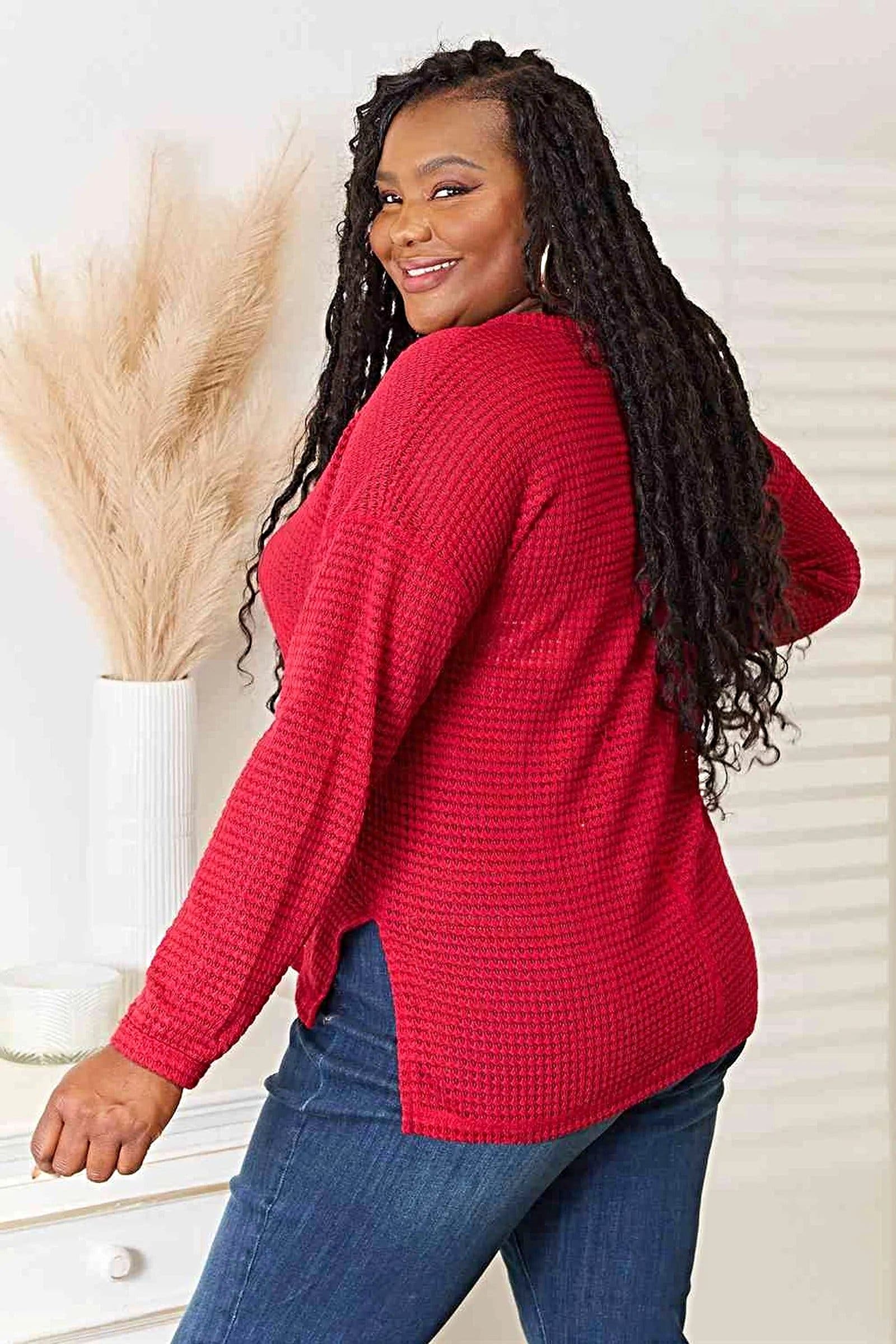 Culture Code Full Size Wide Notch Relax Top, Also in Plus sizes -