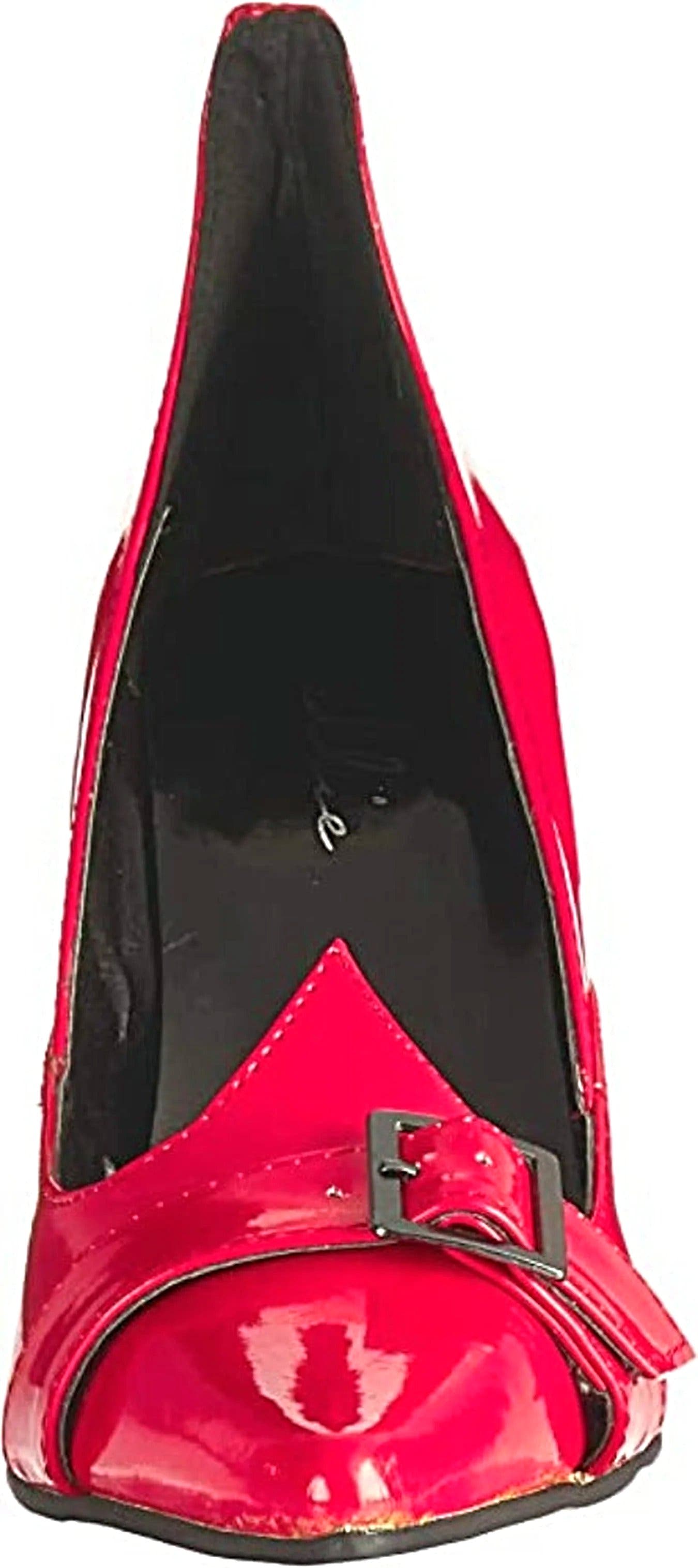 Ellie Shoes 3.5" Red Witch Costume Pumps for Women's Halloween Style - Women's Witch pumps