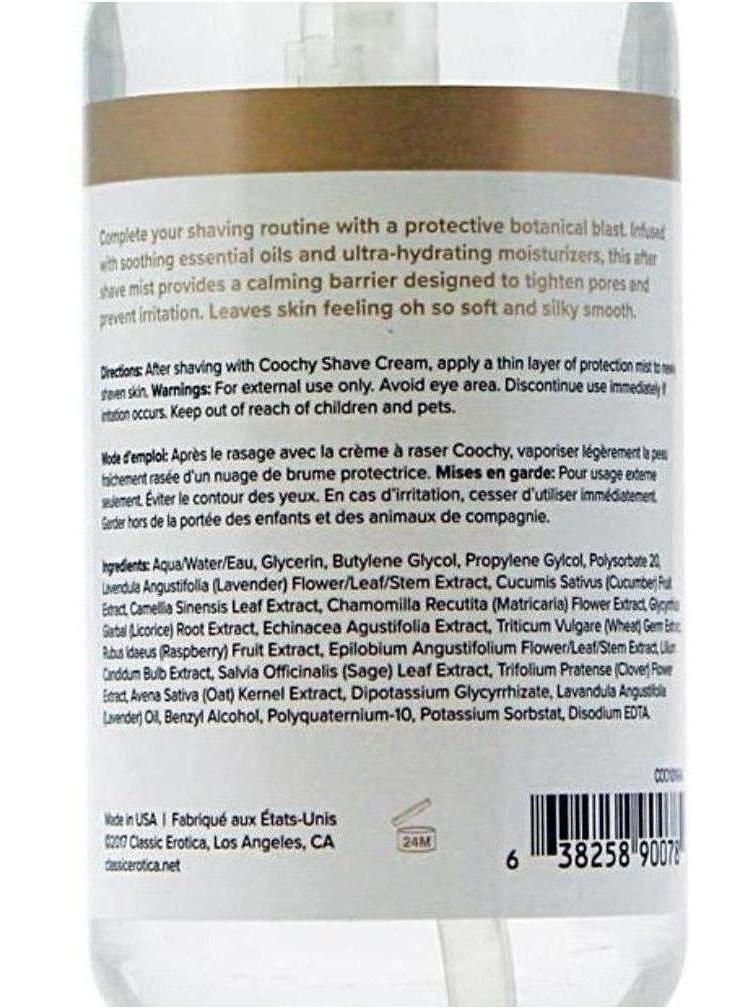 COOCHY Soothing After Shave Spray - 4 oz Lavender Infused Botanical Hydration Mist Eldorado