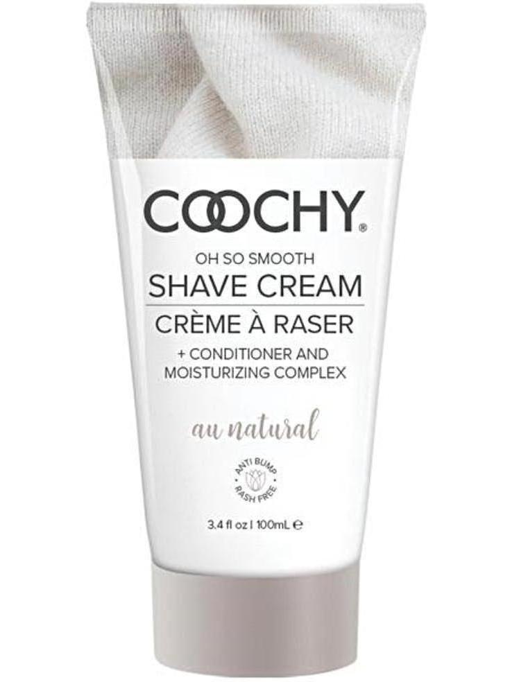 COOCHY Rash Free Shaving Cream - 3.4 oz Au Natural for Moisturizing & Soothing Shaves Eldorado