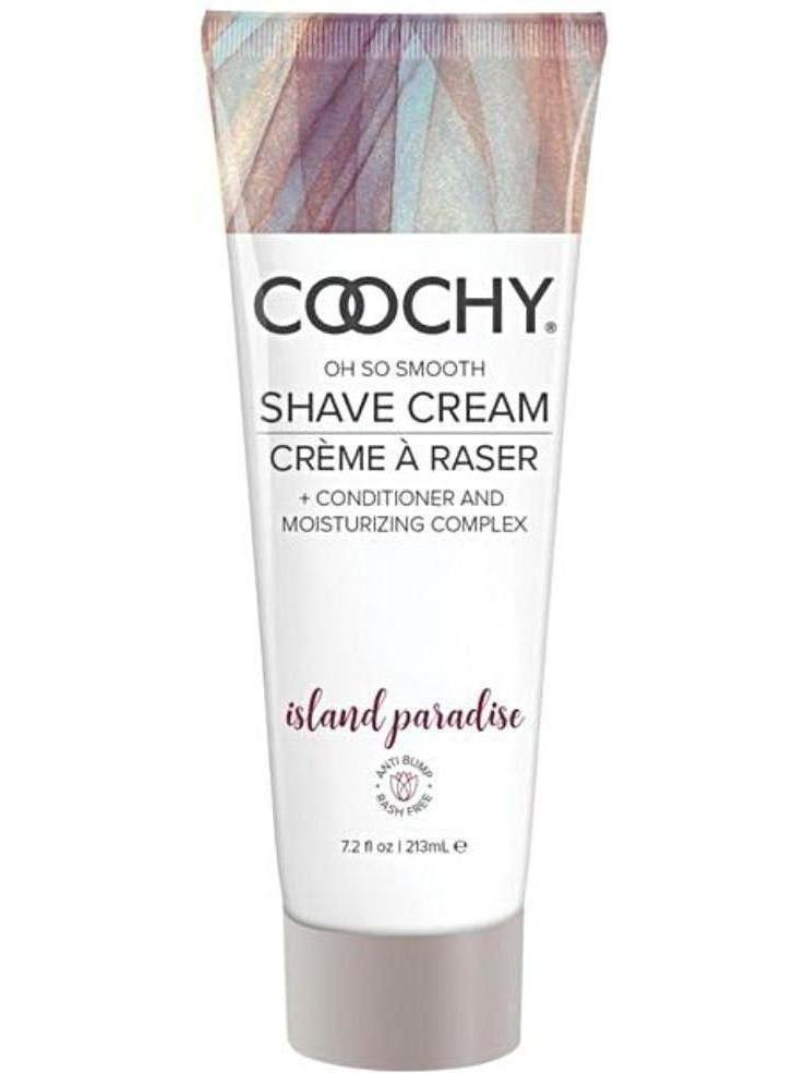 COOCHY Rash Free Shaving Cream - 7.2 oz Island Paradise, Moisturizing & Smooth Glide Formula Eldorado