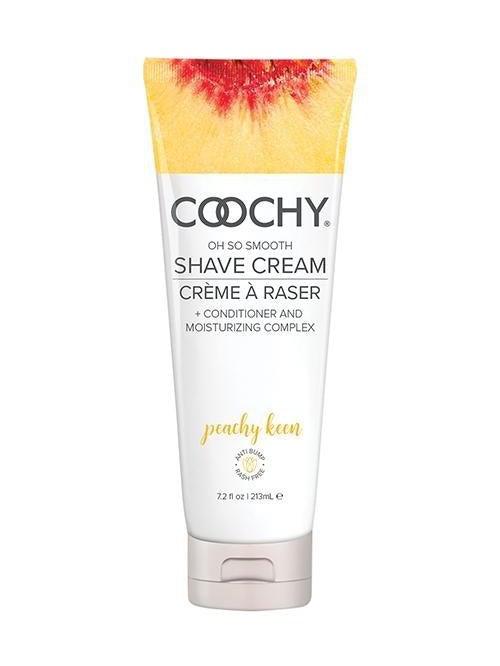 COOCHY Peach Scented Shave Cream - 7.2 Oz, Smooth & Moisturizing Shaving Luxury Eldorado