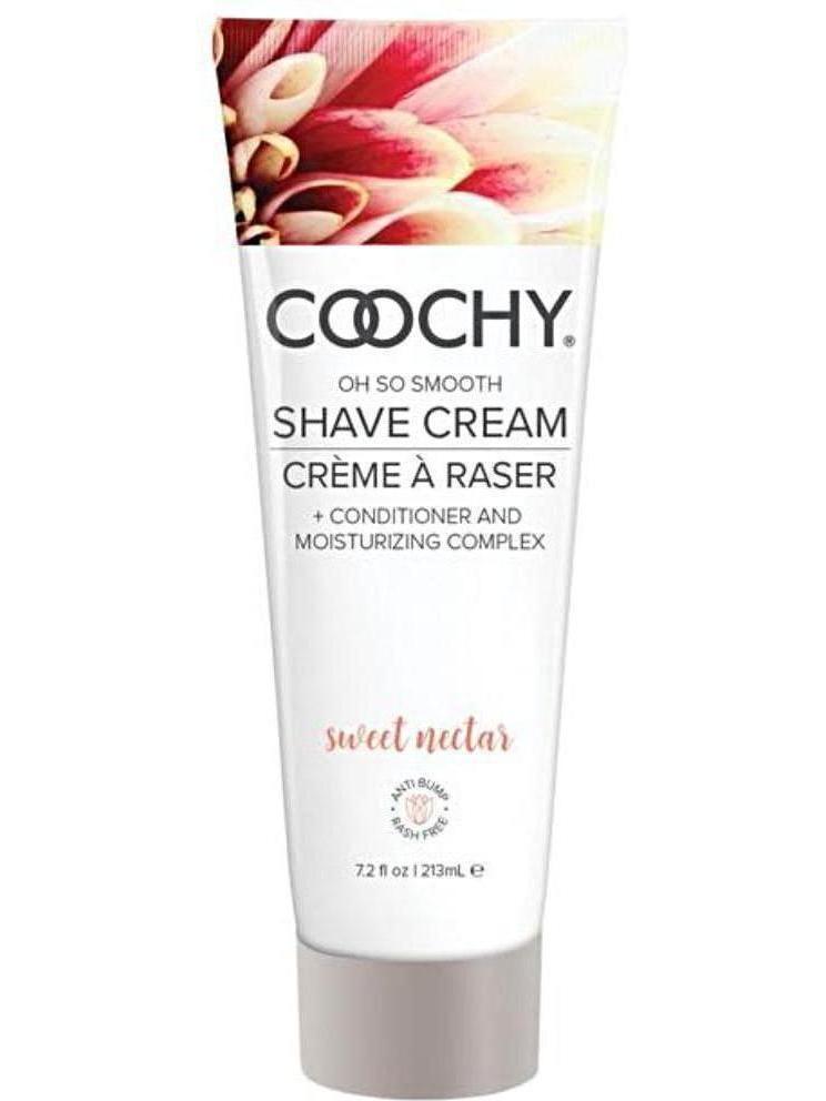 Крэм для галення Coochy Rash без водару - 7.2 унцыі салодкага нектару з алеем жожоба і ўвільгатняючым комплексам Eldorado