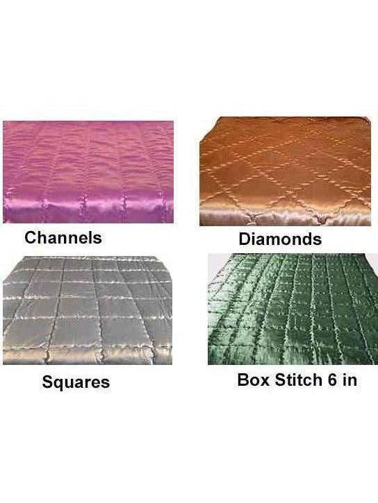 Tailored Satin Comforters - Custom Made Nouveau Satin Bedding with Personalized Dimensions Satin Boutique