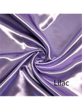 Custom Made FLAT SHEET of Shiny & Slick Nouveau Bridal Satin, Queen, and Full sizes Satin Boutique