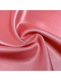 Custom Made Lingerie Satin Sheet Sets, Twin, XL Twin and Split King-Lingerie Satin Sheets-Satin Boutique-Coral-Twin-SatinBoutique