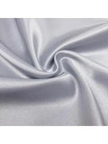 Custom Made Lingerie Satin Sheet Sets, Twin, XL Twin and Split King-Lingerie Satin Sheets-Satin Boutique-Silver-Twin-SatinBoutique