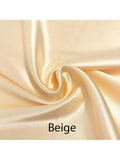 Custom made DUVET COVER of Lingerie Satin [select options for price] Satin Boutique
