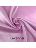 Custom made FLAT SHEET of Lingerie Satin, King, Cal King-BEDDING-Satin Boutique-Lavender-King-SatinBoutique