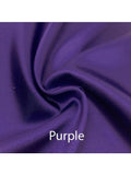 Custom made FLAT SHEET of Lingerie Satin, Twin, and Twin XL-BEDDING-Satin Boutique-Purple-Twin-SatinBoutique