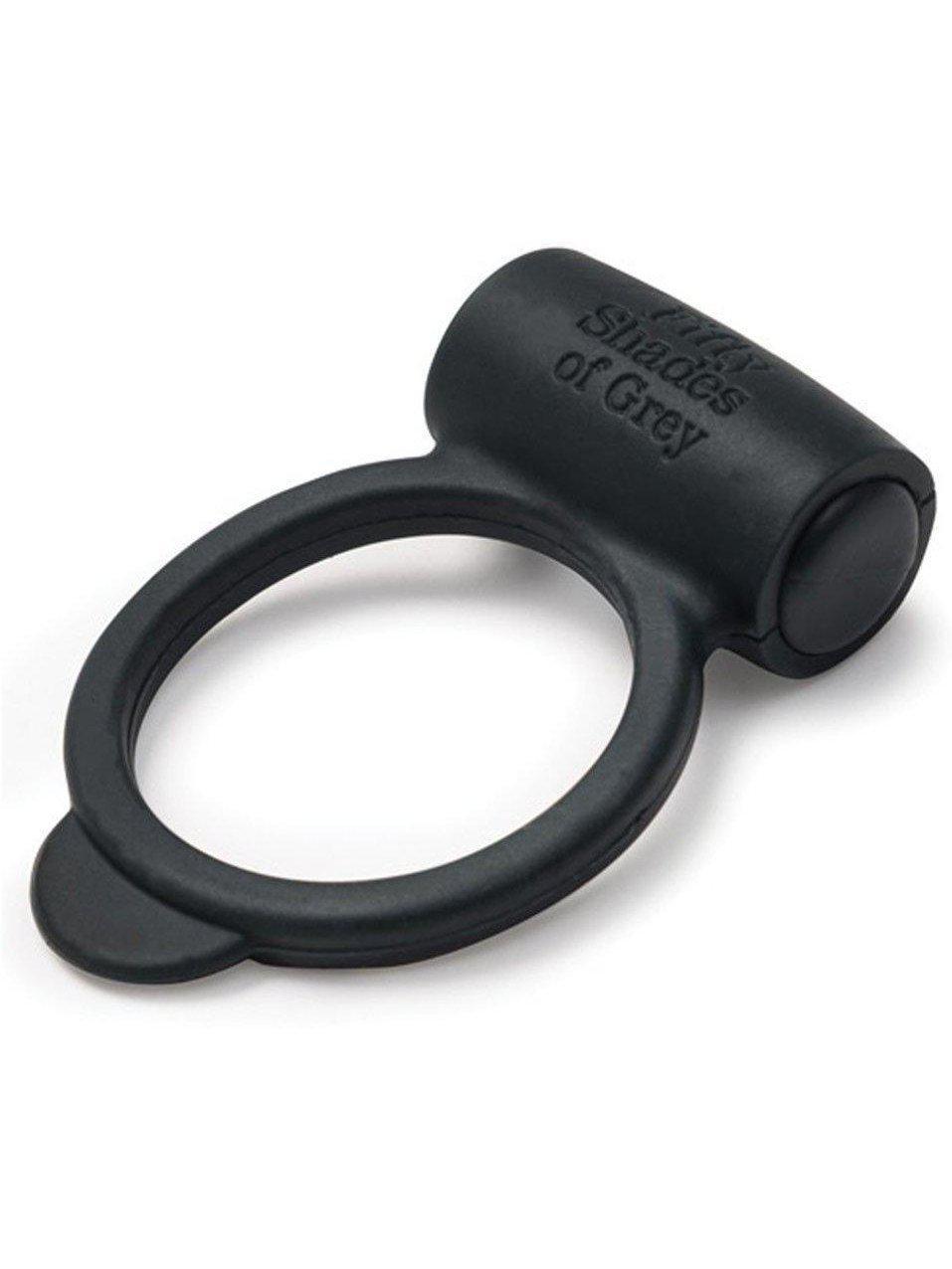 Fifty Shades of Grey Yours and Mine Vibrating Cock Ring - Waterproof, Silicone, Clitoral Stimulation Eldorado