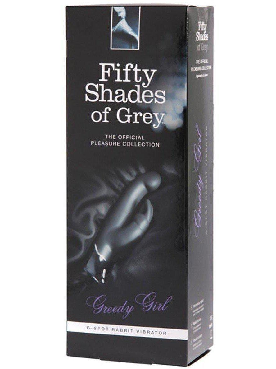 Fifty Shades of Grey Greedy Girl G Spot Rabbit Vibrator - 36 Vibration Modes, USB Rechargeable, Waterproof Eldorado