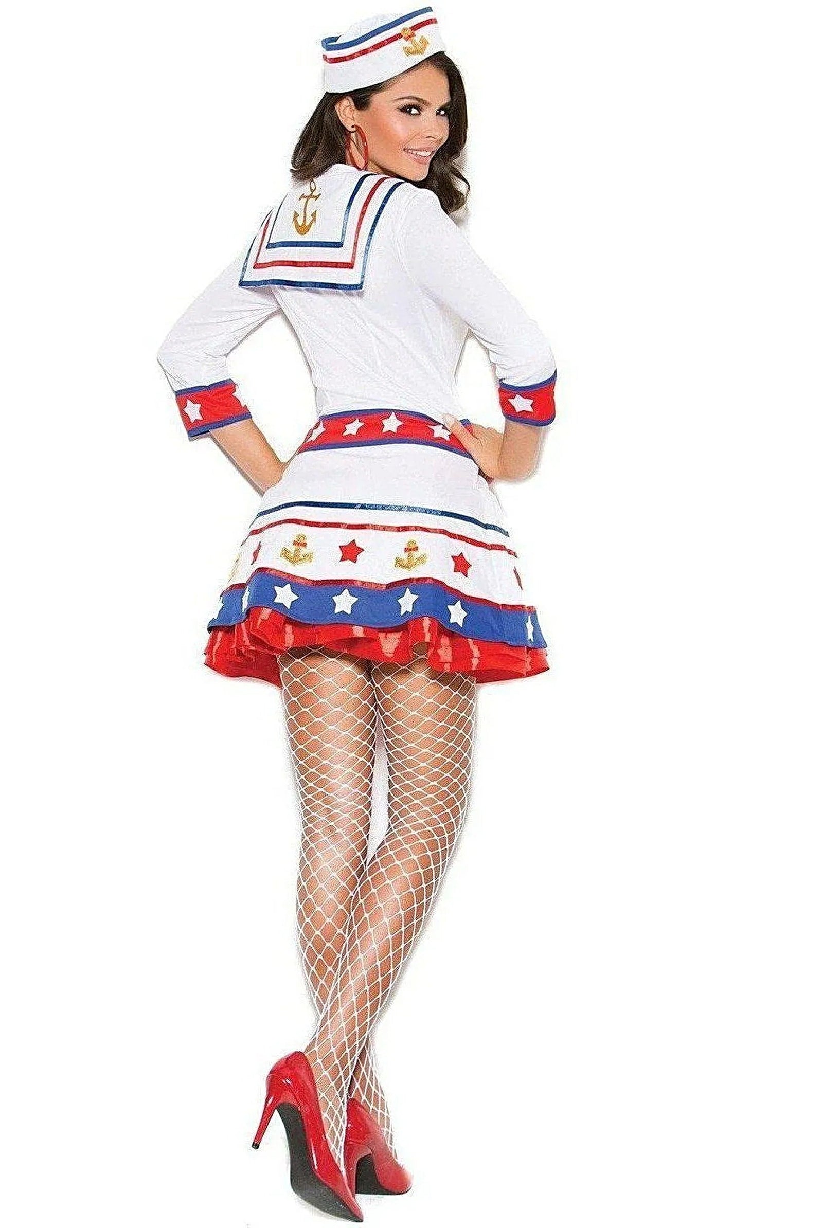 Elegant Moments 99002 Harbor Hottie Costume. Reg.$50 - LINGERIE,COSTUMES