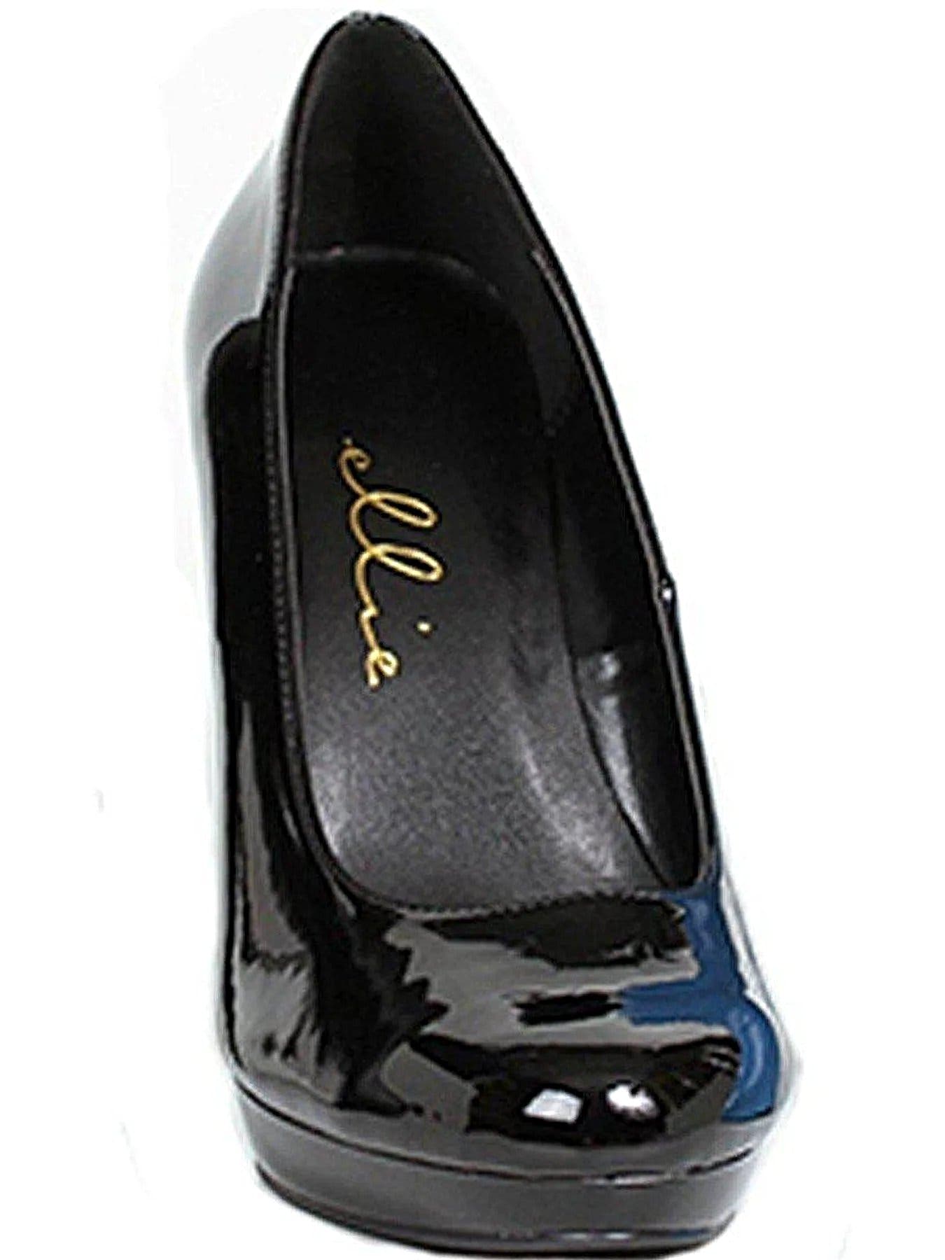 Ellie Shoes 521-Femme-W 5" Heel Women's Wide Width Pumps in Black, Blue, Fuchsia, and More - Wide width Pumps