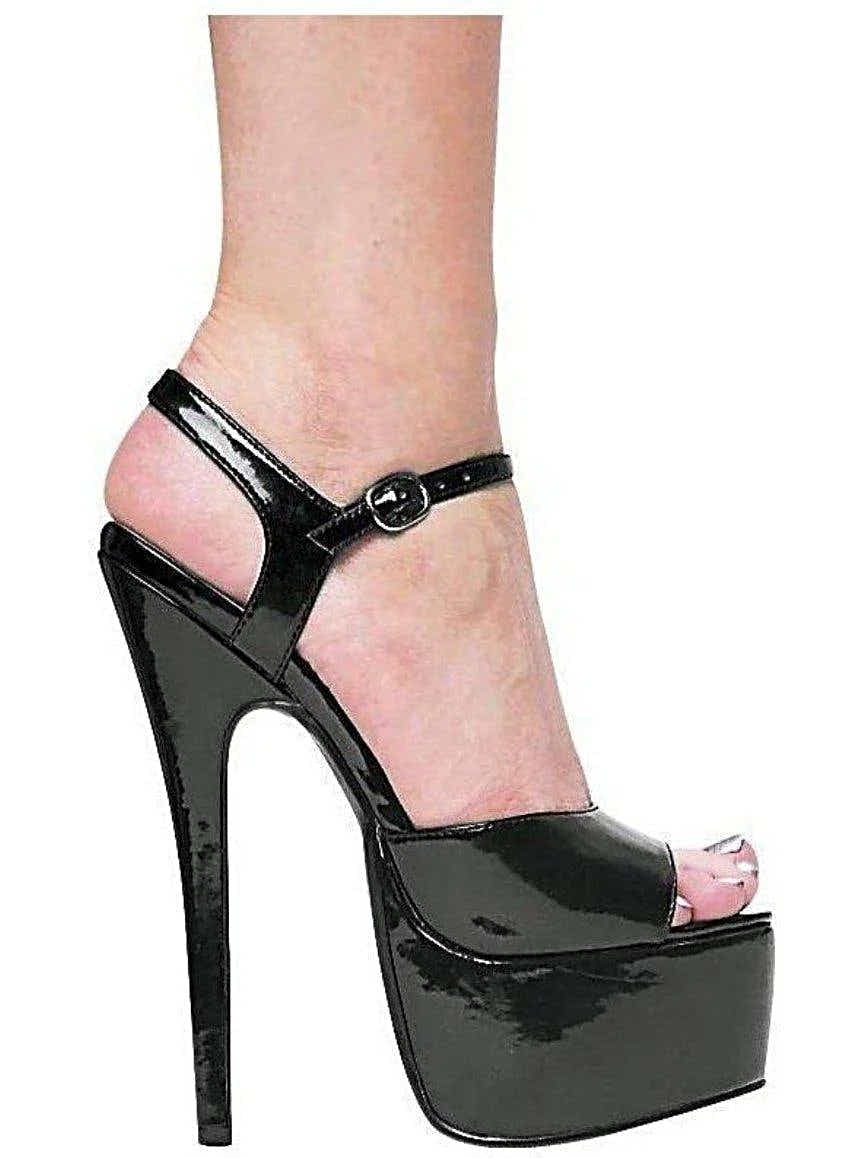 Ellie Shoes 652-Juliet 6.5" Stiletto Heel Women's Sandals in Black, Pink, Red, White Ellie Shoes