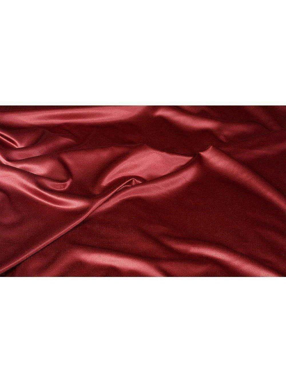 IS-SKU1417 FITTED BOTTOM SHEET of Sonoma Satin Cabernet King 13 In Satin Boutique