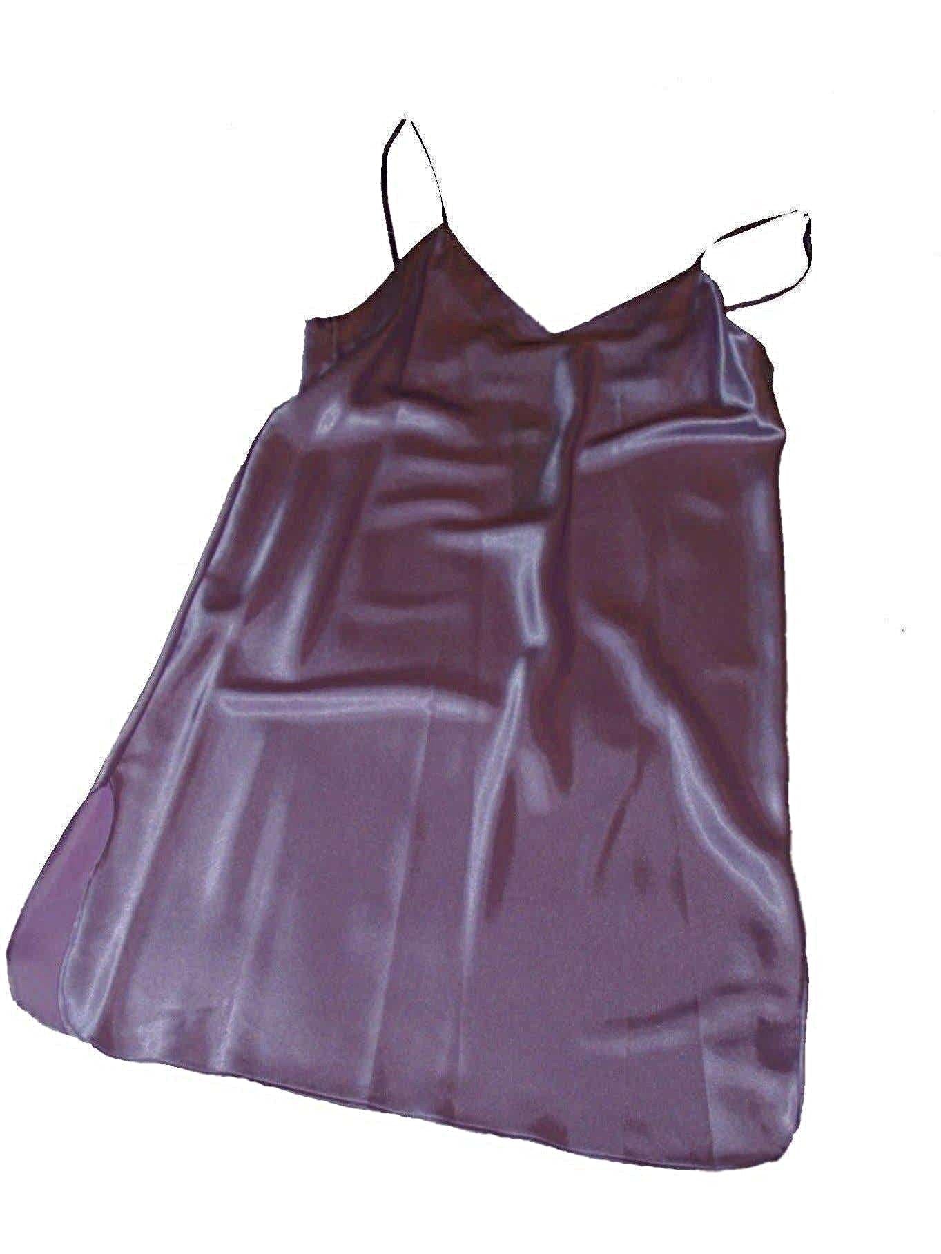 Flirty Lingerie Chemise In Satin, Adjustable Straps, Sizes S-XL, Elegant Handcrafted Quality Satin Boutique