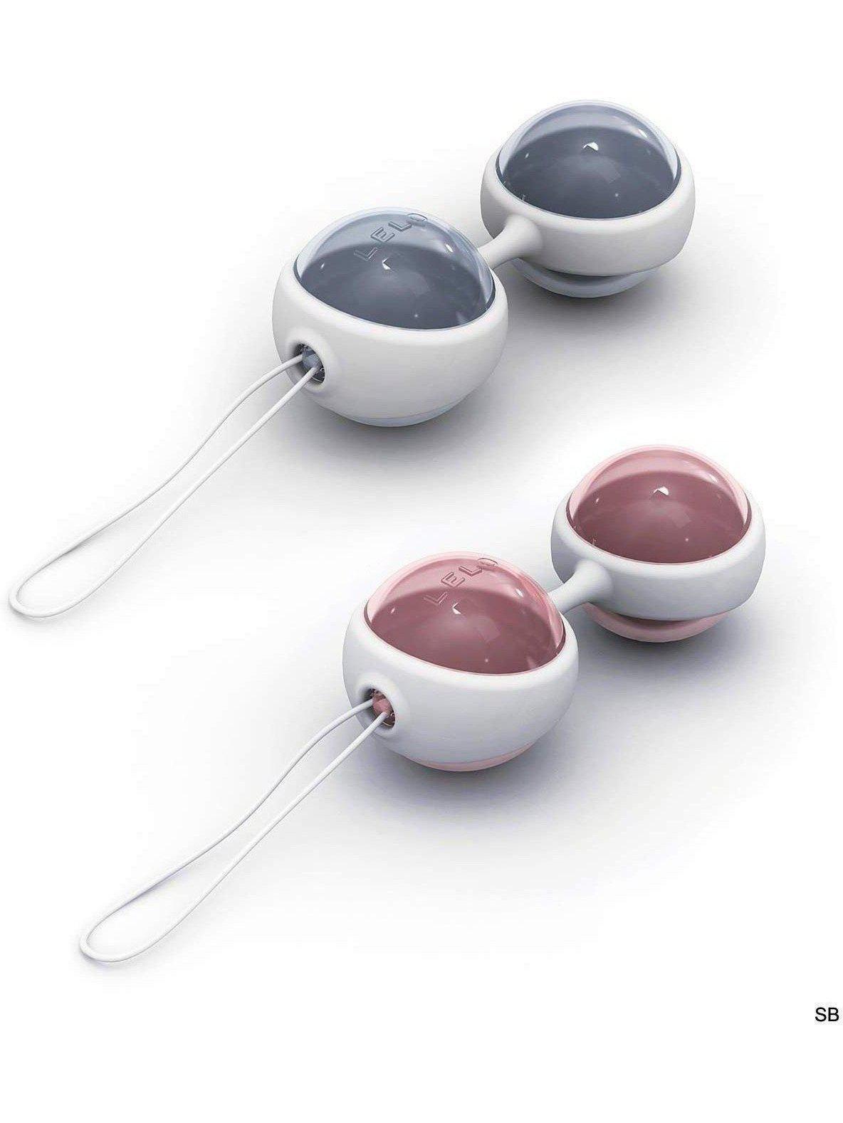 LELO Mini Luna Beads - Elegant Kegel Weight System for Enhanced Pleasure & Pelvic Floor Fitness LELO