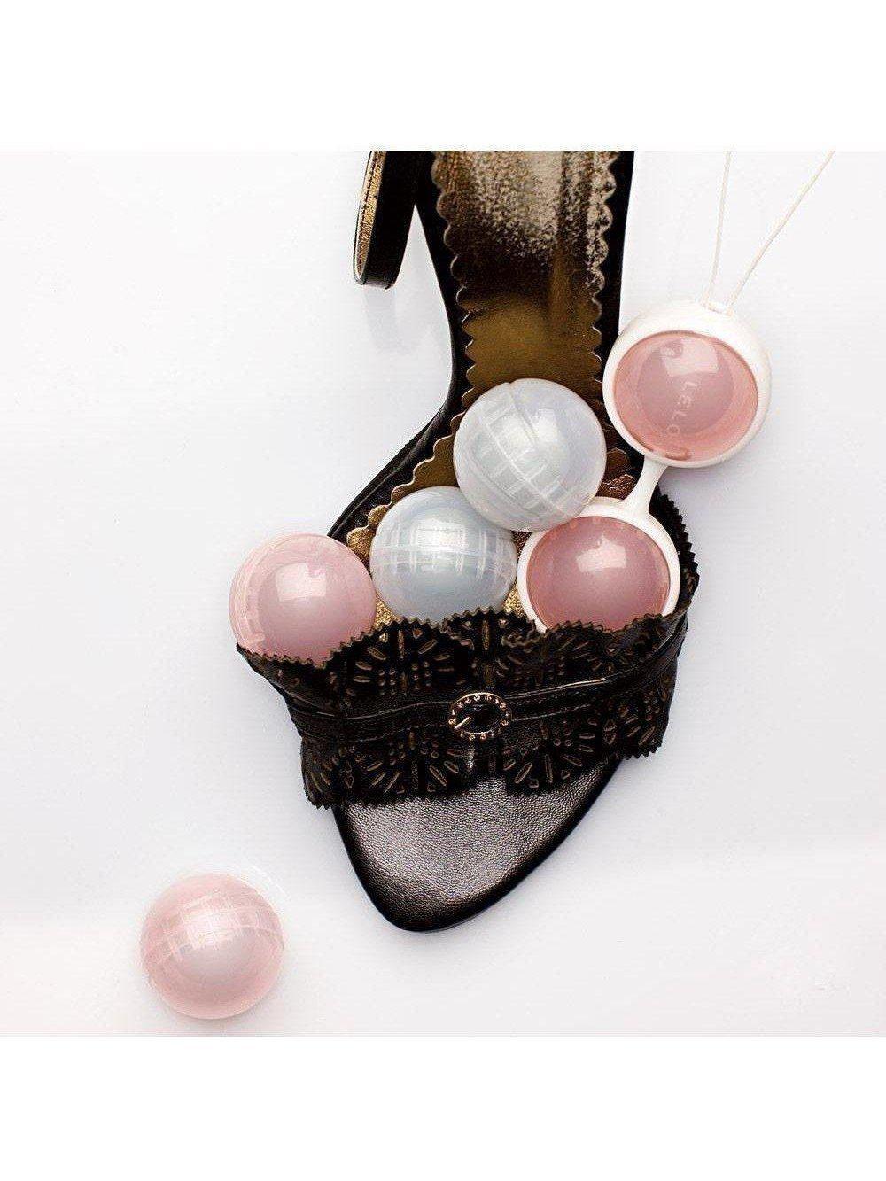 LELO Mini Luna Beads - Elegant Kegel Weight System for Enhanced Pleasure & Pelvic Floor Fitness LELO