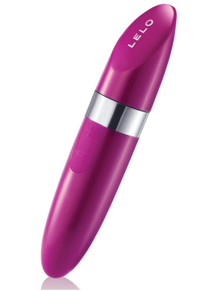 LELO Mia 2 Lipstick Vibrator - Discreet Deep Rose Personal Massager, Waterproof & USB Rechargeable LELO