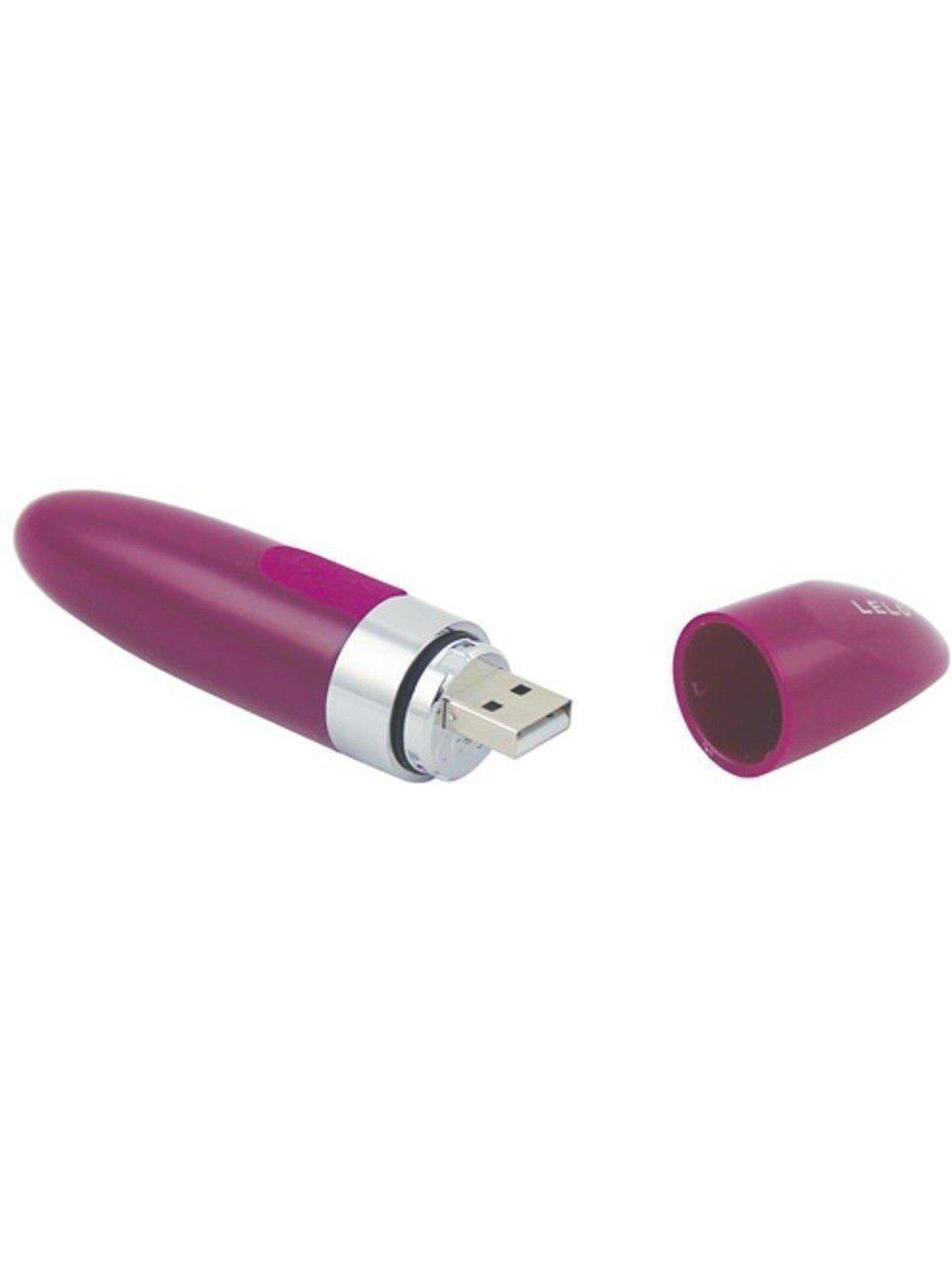 LELO Mia 2 Lipstick Vibrator - Discreet Deep Rose Personal Massager, Waterproof & USB Rechargeable LELO